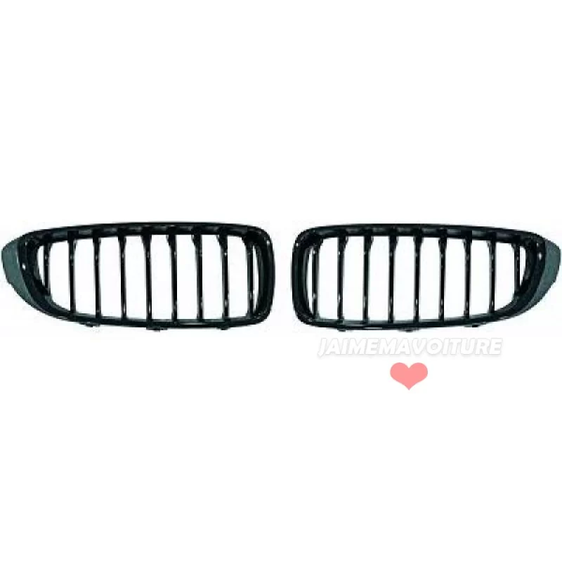 Svart grill BMW 418d 420d 425d 430d 435d 420i 428i 435i