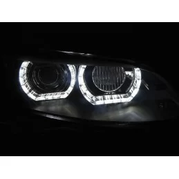 BMW Serie 3 E92 E93 Fari 3D Xenon angel eyes