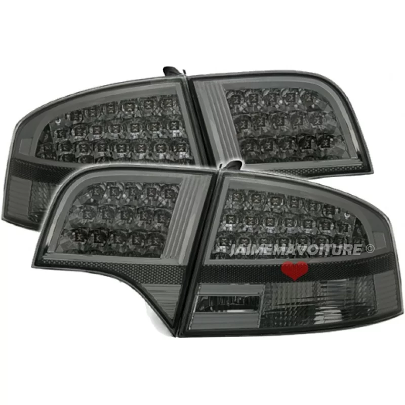 Achterlichten Audi A4 B7 Leds Gerookt