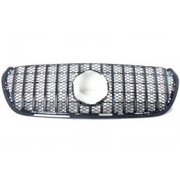 Svart Panamericana-grill GT Mercedes X200 X220d X250d X350d