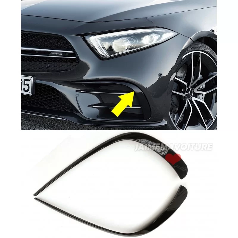 Rajout de pare-chocs avant Mercedes CLS C257 look CLS63 AMG