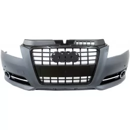 Svart grill till Audi A3 2008 2009 2010 2011 2012