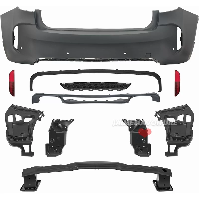 Paraurti posteriore per BMW X6 2014-2019 pack M