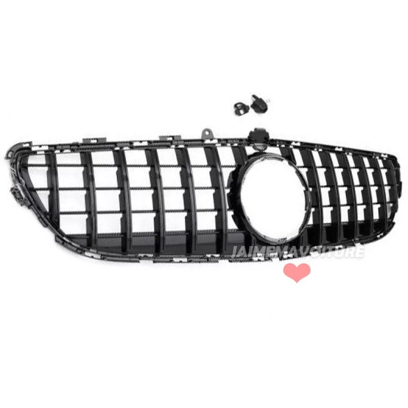 Svart grill Panamericana Mercedes CLS 2014 2015 2016 2017 2018