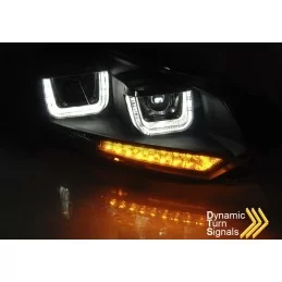 Golf 6 led headlights with scrolling led indicators