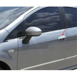 Maniglie delle porte in acciaio inox cromato Fiat Punto Evo 2008 2009 2010 2011 2012