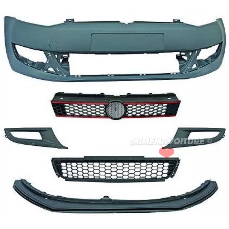 Paraurti anteriore VW Polo 6R GTi 2009 2010 2011 2012 2013 2014 2015 2016 2017