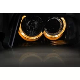 Angel eyes-strålkastare för VW Passat 3BG-tuning