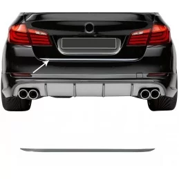 Kromad nedre bagagelucka i aluminium för BMW 5-serie F10