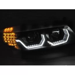 Fari anteriori Angel eyes BMW Serie 3 E90 E91 2005 2006 2007 2008