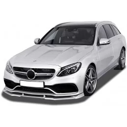 Front bumper blade Mercedes C-Class C63 AMG