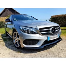 Lame pour pare-chocs avant AMG Mercedes classe C W205 2014-2018