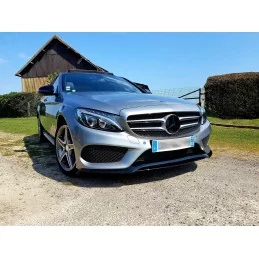 Lame pour pare-chocs avant AMG Mercedes classe C W205 2014-2018