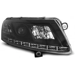 Xenon-look LED-voorlichten Audi A6 4F Duivelsogen