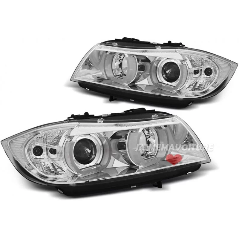 Frontscheinwerfer Angel Eyes 3D BMW 3er 2005 2006 2007 2008