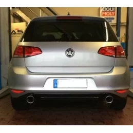 Diffuseur de pare-choc arrière VW Golf 7 noir look GTI 2012-2017