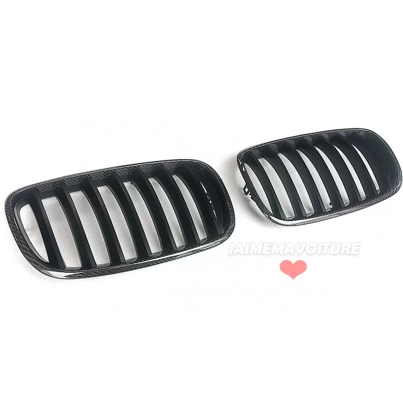 Carbon-Kühlergrill BMW X5 BMW X6 2007 2008 2009 2010 2011 2012 2013