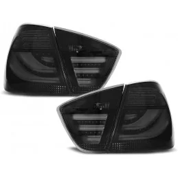 BMW E90 3-serie LED-bakljus Svart