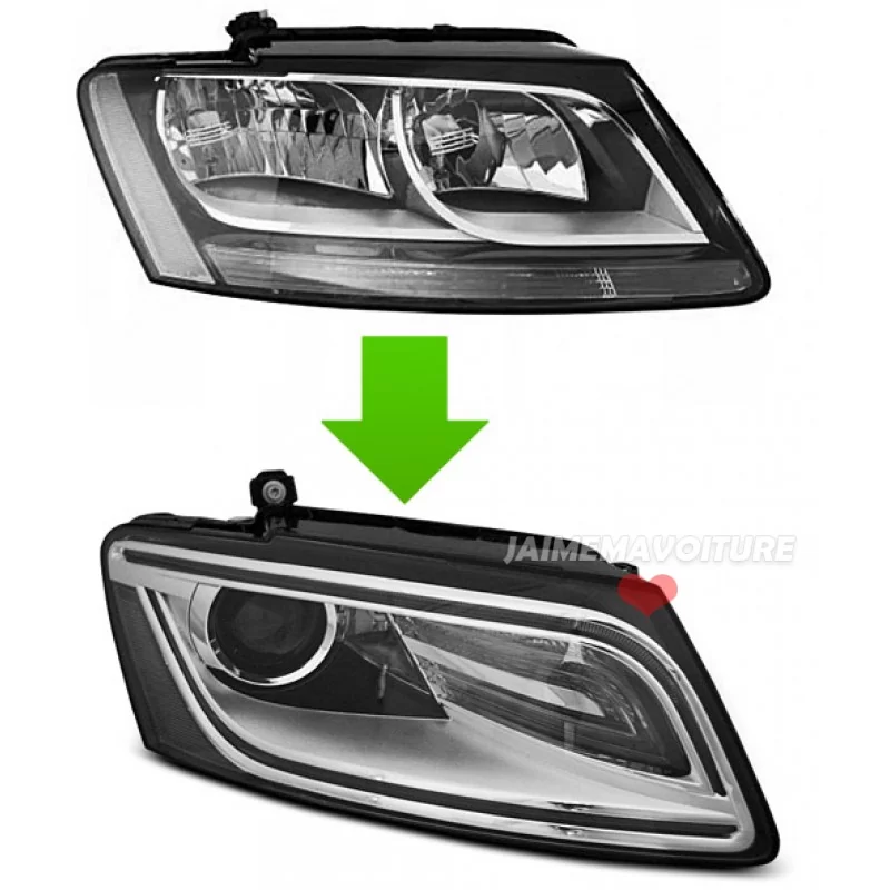 Front headlights LED Audi Q5 2012 2013 2014 2015 2016 2017