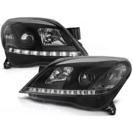 Fari a LED per Opel Astra H Black