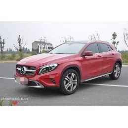 Diamanten rooster voor Mercedes GLA 2014-2017 - Zwart