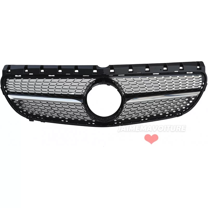 Diamantgrill Mercedes B-klass AMG W246 2015 2016 2017 2018