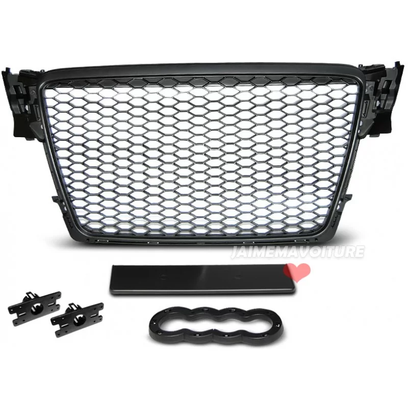 Kylargrill Audi RS4 A4 B8 2008 2009 2010 2011