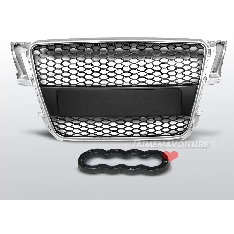 Kylargrill för Audi A5 2007-2012 look RS5