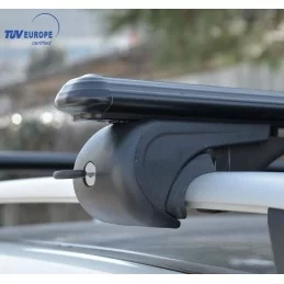 Barres de toit transversales pour VW CROSS UP 2013-