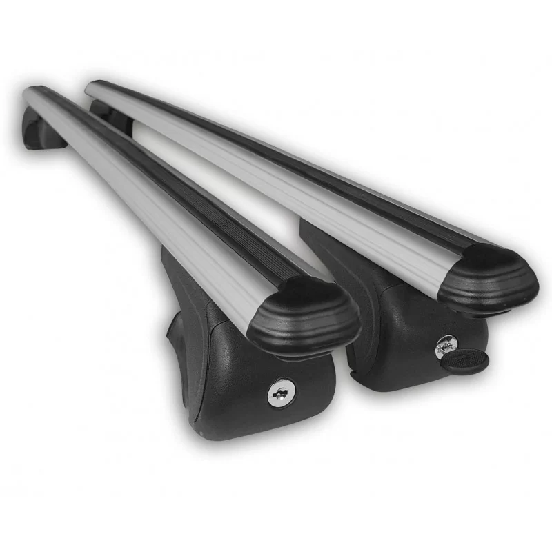 Barres de toit transversales pour VW CROSS POLO 2010-