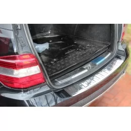 Umbral de carga (aluminio cepillado) para Mercedes ML/W164 2005-2011