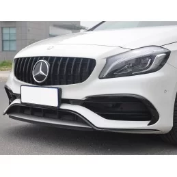 Pair of side grilles for AMG A45 front bumper 2015-2018