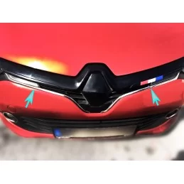 Added chrome grille Renault CLIO 4