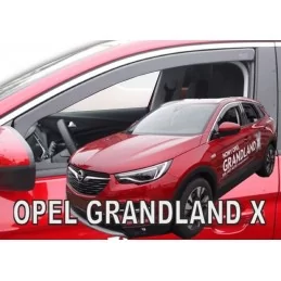 Sats med 2 främre deflektorer till Opel Grandland X