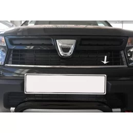 Kromad nedre frontgrill för DACIA DUSTER 2009-2012