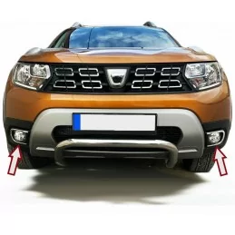 Paire de contour chrome feux anti-brouillard Dacia Duster 2018-2024