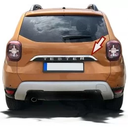 Aluminiumlister i krom Dacia Duster II baklucka 2018-2024