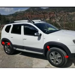 Stänkskyddssats för Dacia Duster 2010-2017