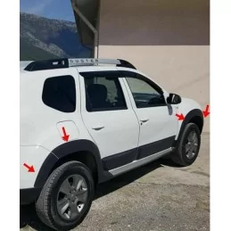 Stänkskyddssats för Dacia Duster 2010-2017