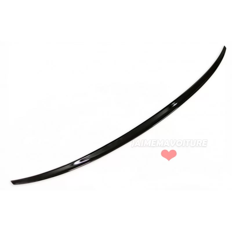 Becquet aileron spoiler pour Audi A3 Berline look S3 - Noir verni