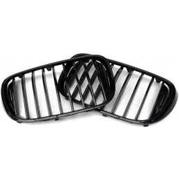 Black patented grilles for BMW 7 G11 G12 series Jaimemavoiturett 3 - Jaimemavoiture.fr 