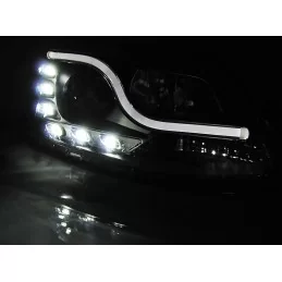 Phares leds tube avec diurnes VW Jetta 2011 à 2018