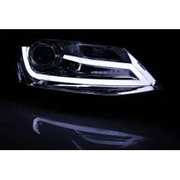 Phares avants à leds tube pour VW Jetta 2011 2012 2013 2014 2015 2016 2017