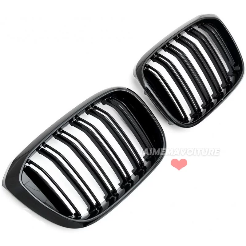 Black painted grille for BMW X3 X4 G01 G02