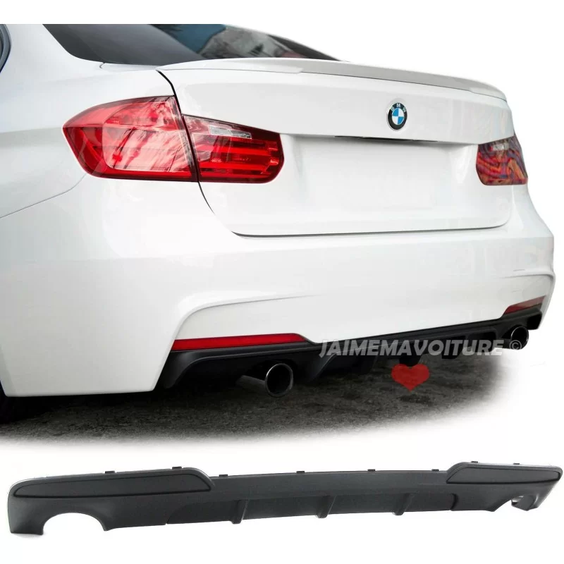 BMW 5-serie F10 M-Sport diffusor för bakre stötfångare