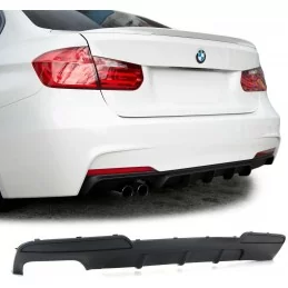 BMW 5-serie F10 pack M bakre stötfångare valence diffusor