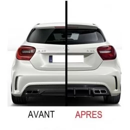 Kit diffuseur + échappement Mercedes classe A A45 AMG