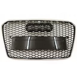 Kylargrill till AUDI A5 look RS5 2012-2016 - Svart krom