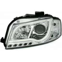 Fari anteriori Audi A3 2008-2012 Cromo