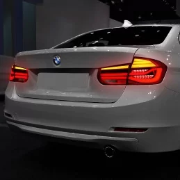 Par de luces traseras de aspecto fase 2 para BMW F30 fase 1